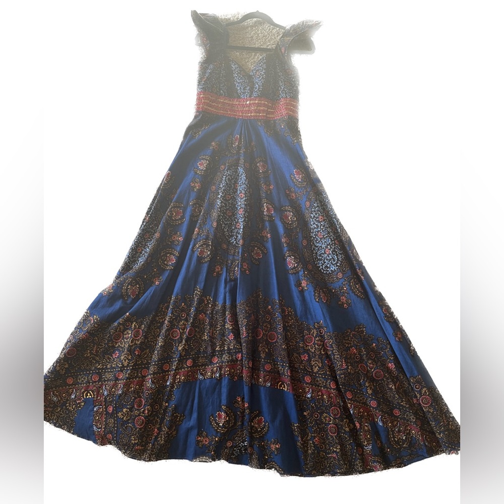 Ankara print maxi dress